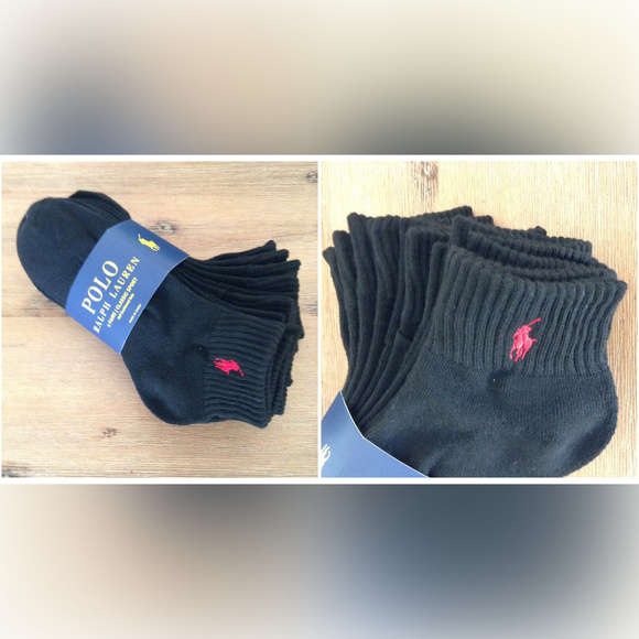 Polo Ralph Lauren Other - Polo Ralph Lauren Classic Sport Socks 6 Pair New
